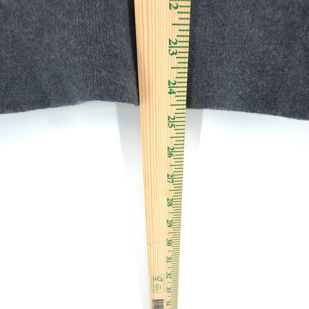 UNTUCKit Sweater Henley Mens L Gray Merino Wool Knit Button Collar‎ Pullover